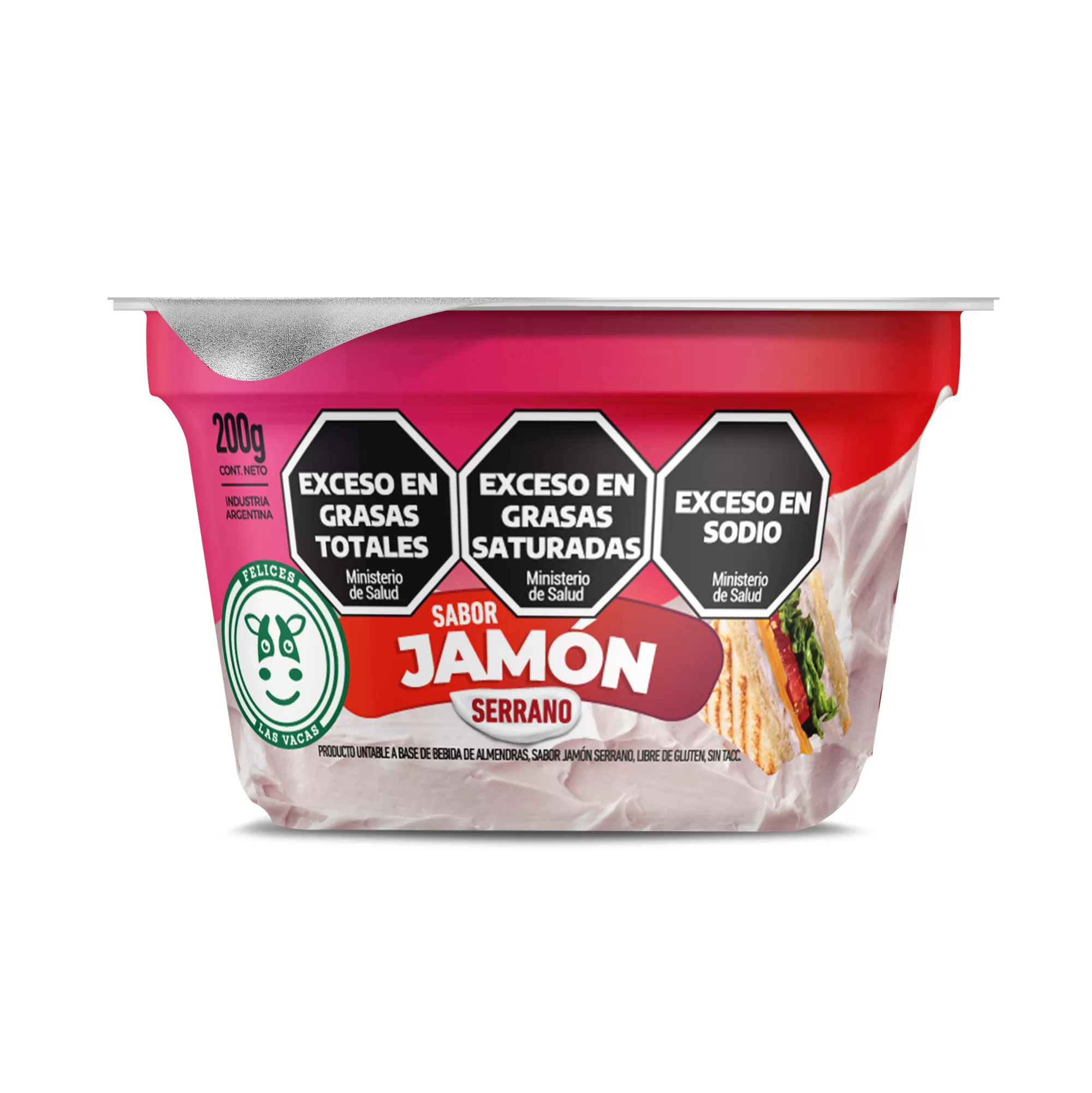 Untable Sabor Jamón Serrano - Felices Las Vacas