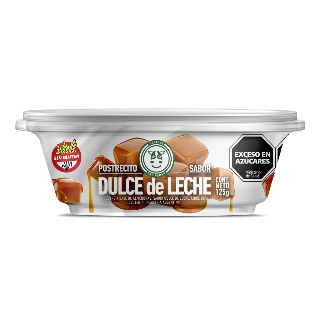 Postrecito de Dulce de Leche - Felices Las Vacas