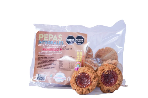 Pepas Integrales con Azucar Máscabo - Un Rincón Vegano